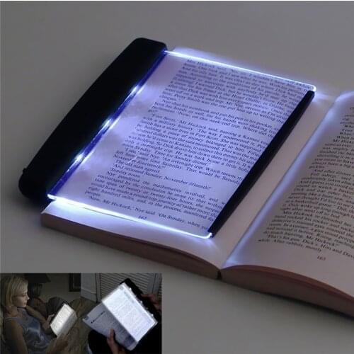 Book Reading Indoor Lighting Night Light Creative LED Portable Travel Panel Dormitory Led Desk Lamp Bookmark Reading Tools