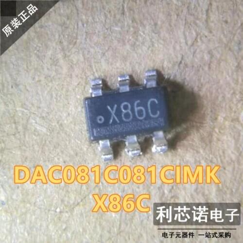 100% New&original In Stock DAC081C081CIMK Marking:X86C SOT23-6 TI BOM List