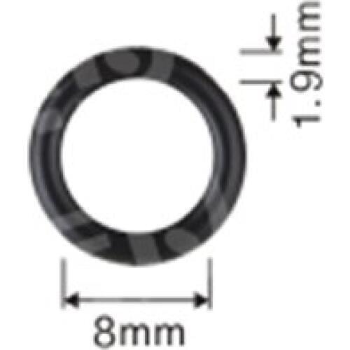 Fuel Injector Orings, 7.7x1.9mm, 500pcs, 2037, Injector Rubber O-rings, Repair Kits
