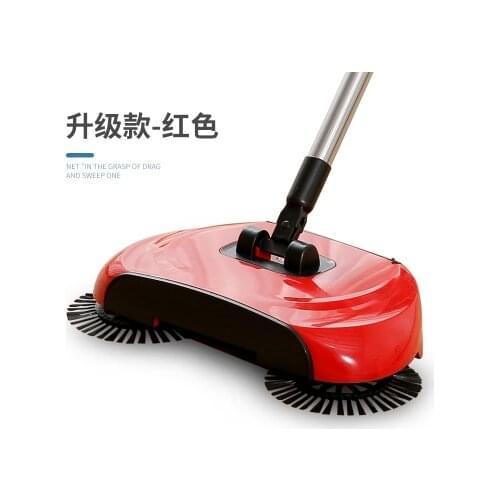 Stainless Steel Sweeping Machine Push Type Hand Push Magic Broom Dustpan Handle Household Cleaning Package Hand Push Sweepe mop