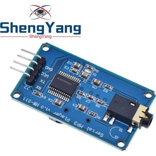 ShengYang YX6300 YX5300 UART Control Serial Module MP3 Music Player Module For Arduino/AVR/ARM/PIC CF