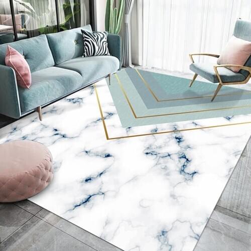 Nordic style rug super soft carpet Modern Living room bedroom Bathroom Antiskid mat geometrical pattern Carpets