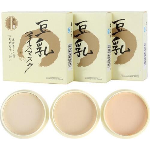 High Quality 3 Colors Face bronze powder White Powder Makeup Powder concealer Palette Skin Finish 3013# 1pcs 1 pcs