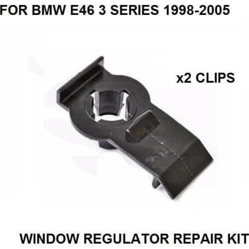 FOR BMW E46 3 SERIES WINDOW REGULATOR REPAIR CLIP REAR RIGHT 98-05