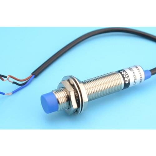 Famous Gaode LJ12A3-4-Z/BX Inductive Proximity Sensor Detection Switch NPN DC6-36V 4mm normally open proximity switch