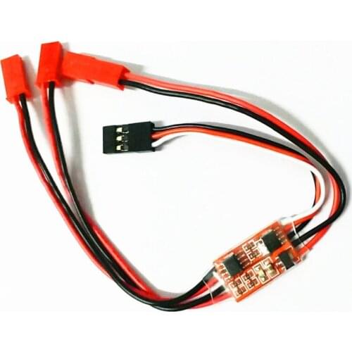 1pcs DUAL Double Way 2A LED Light Controller Switch for RC FPV Multicopter Helicopter Night Flight Fly