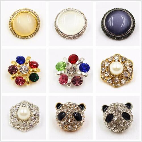 1510938 , Acrylic jewelry metal buttons, free shipping Clothing accessories DIY handmade materials, clothing coat buttons
