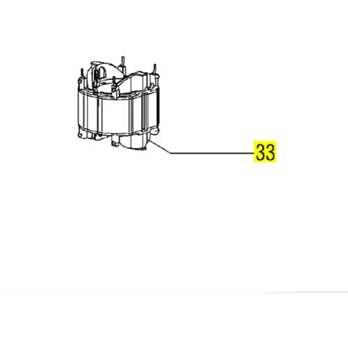 220-240V Stator Field for METABO SRE4350 SRE4351 SXE450 SXE425 Trubotec 311010520