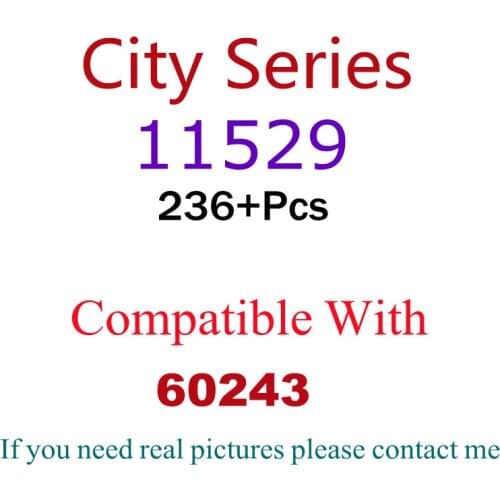 236Pcs 11529 Building Block Toy City Series 60243 Assembled Building Block Childrens Toy Gifts