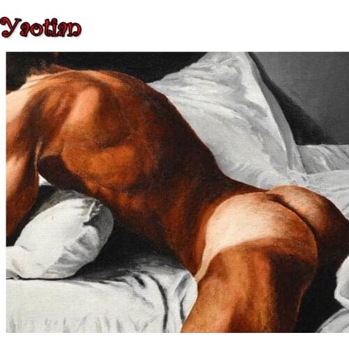 Nude Sexy Man 5d DIY Diamond Painting Full Drill Square Diamond Embroidery Mosaic Cross Stitch home decor drop shipping