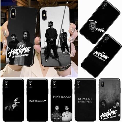 Miyagi & Endshpiel russia rapper Phone Case For iphone 5 5s 5c se 6 6s 7 8 plus x xs xr 11 pro max coque shekll funda hull
