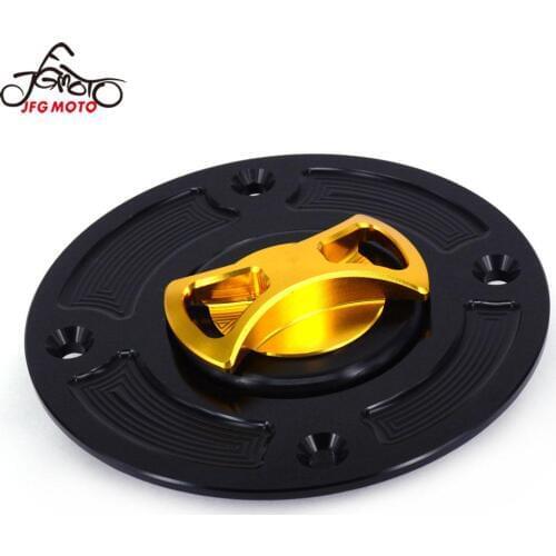 CNC Aluminum Motorcycle Keyless Gas Fuel Tank Cap For SUZUKI GSX600 1998 1999 2000 2001 SV650 GSXR 600 1000 TL1000 GSF1200