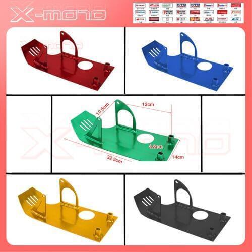 Motorcycle parts Skid Plate Lower start motor Engine Case Protector fit XR50 Z50 monkey bike Pit Dirt Bike Aluminum