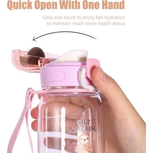 Kids Water Sippy Cup Creative Cartoon Baby Feeding Cups with Straws Leakproof Water Bottles Outdoor Portable Childrens Cups NEW