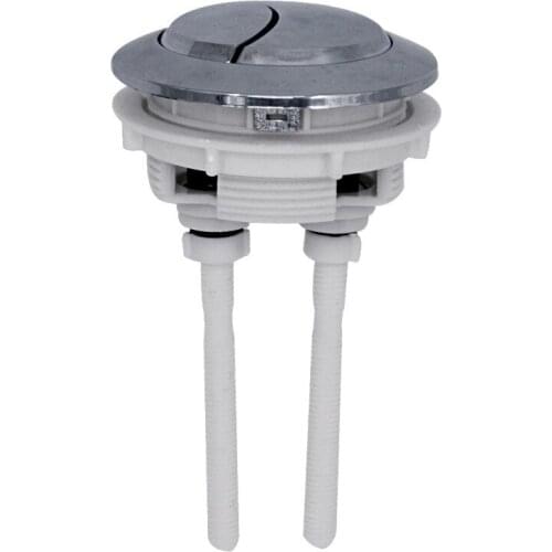 Dual Flush Toilet Tank Round Valve Push Button Water Saving For Closestool Bathroom Accessories Push Buttons With Rods