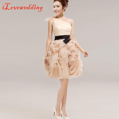 iLoveWedding Womens One Shoulder Dresses