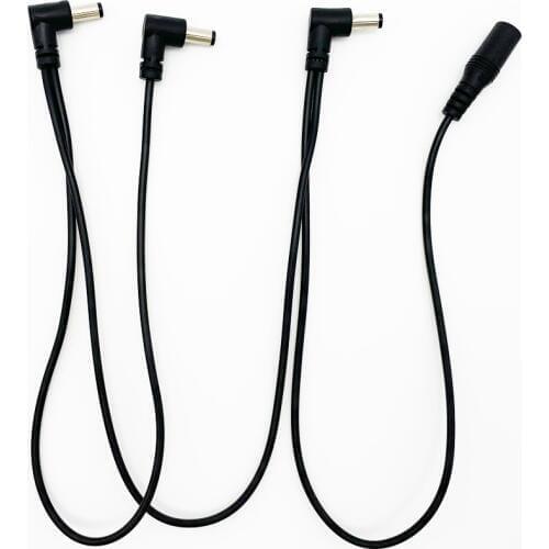 Guitar Pedal Power Supply Cable for Effects Adapter Plug Daisy Chain 1 to 3 4 5 6 Ways 9V DC
