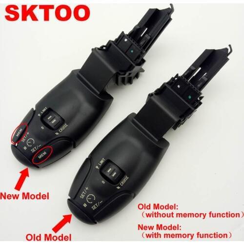 SKTOO Cruise Control Stalk Switch With Speed Limit 6242Z8 For Peugeot 207 208 307 406 407 607 807 Partner Citroen C3 C4 C5 C8