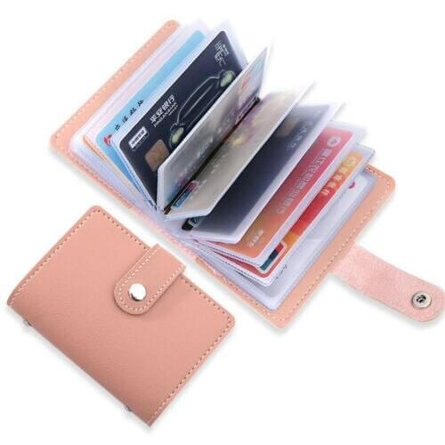 Newest Arrival PU leather card package function 26 card card holder credit card holder mini clutch