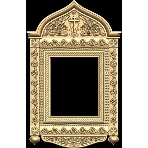 3D model relief Kiot STL model for CNC Router carving engraving artcam aspire Religion Cross Sign