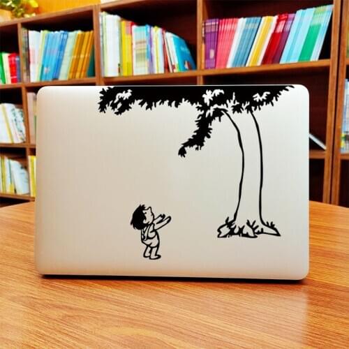 Little Newton The Law Of Attraction Laptop Sticker for Macbook Decal Pro 16" Air Retina 11 12 13 15 Inch Mac Book Notebook Skin