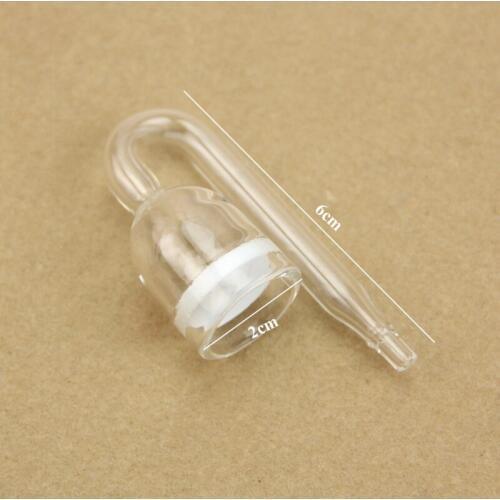 New CO2 Nano Diffuser Glass Ceramic For Plant Fish Tank Aquarium 2018 Hot