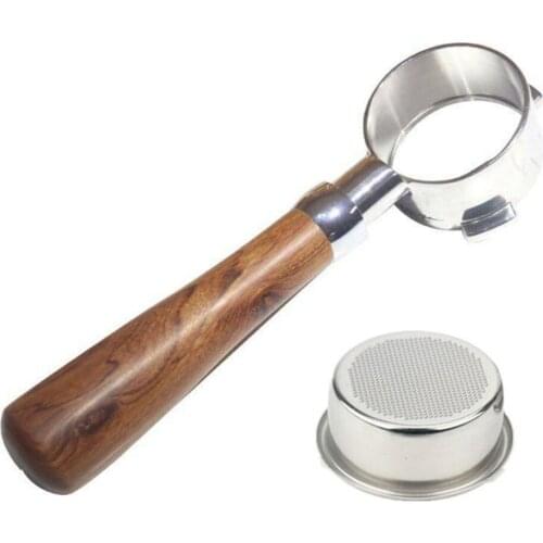 54mm Stainless Steel Coffee Bottomless Naked Portafilter With Filter For Barista Express Pro Touch Bambino Plus Infuser Duo-Temp