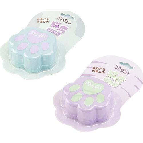 Portable Retractable Folding Cup Collapsible Cute Cat Claw Cup Travel Camping Climbing Milk Juice Tea Cup Cat Paw Folding Cup