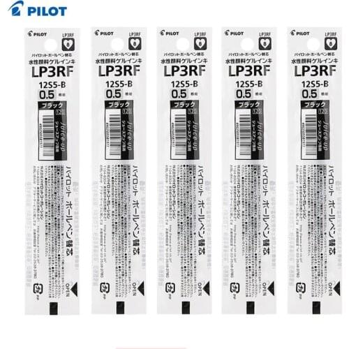 5Pcs Japan Pilot New Juice Refill Juice Up0.4/0.5mm Gel Pen Refill 4 Colors Large Capacity LP3RF-12S4 Student Supplies