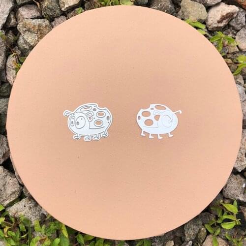 CH 2021 New Arrival Little ladybug Stencil Metal Cutting Dies For Scrapbooking Practice Hands-on DIY Album Card Handmade Tools
