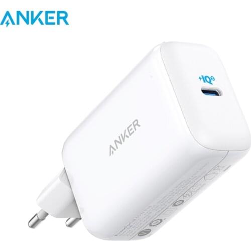 USB C Charger, Anker 65W PIQ 3.0 PPS Fast Charger, PowerPort III Pod, for MacBook, Dell, iPhone, Galaxy and More