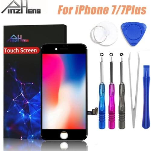 PINZHENG 100% AAAA Quality LCD Screen For iPhone 7 Plus Screen LCD Display Digitizer Touch Module 7 Screens Replacement LCDS