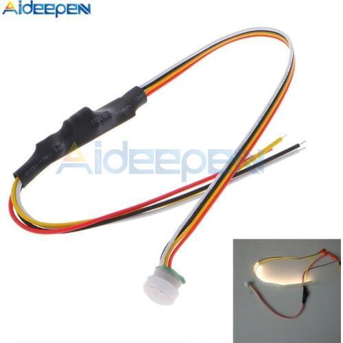 10pcs/Lot Light Switch Sensor Detector Smart Switch LED 5V-24V Infrared Motion Sensor Switches