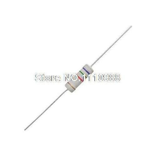 100x 500V Metal Oxide Film Resistors 7K5 7.5K Ohm 5% 3W