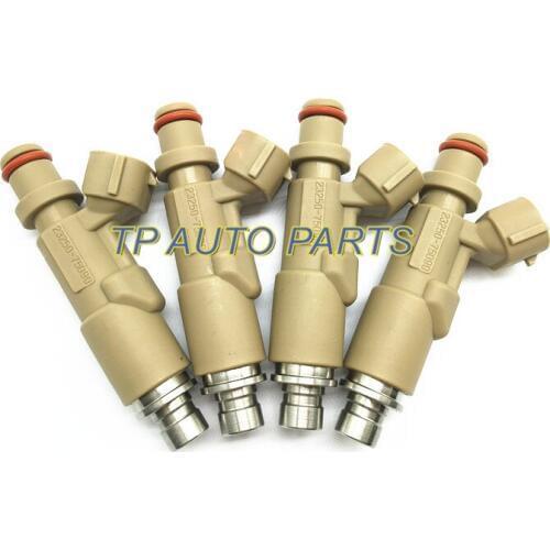 4PCS Fuel Injector Nozzle For To-yota L-and C-ruiser RZJ95 RZJ12 Hi-lux C-oaster OEM 23250-75090 23209-79145