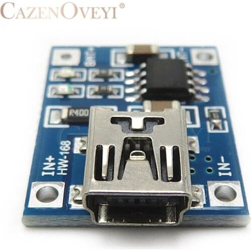 5pcs/lot TP4056 1A Mini Port Mike USB Lipo Battery Charging Board Charger Module lithium battery DIY In Stock