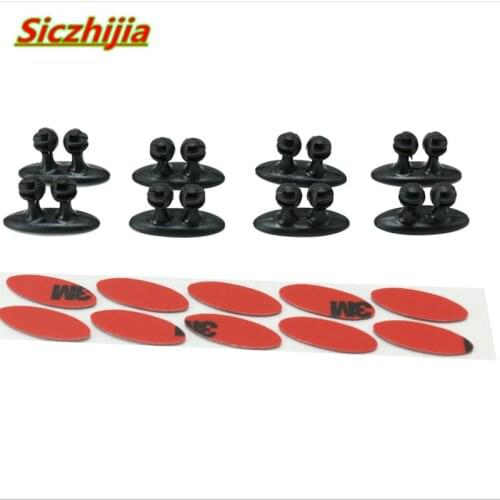 8. Car charger cable buckle headset clip / USB cable clip for Mitsubishi ASX/Outlander/Lancer Evolution/Pajero/Eclipse/Grandis