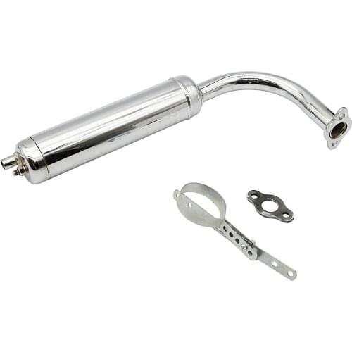 Mini bicycle accessories two-stroke engine suitable for 49cc 60cc 80cc exhaust pipe muffler chimney wire