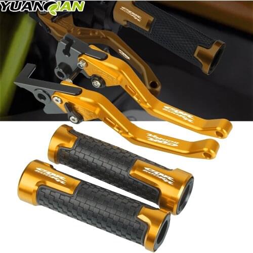Motorcycle accessories Handle grips handlebar grip & short Brake Clutch Lever For Honda CBR600RR CBR 600 RR 2007 2008 2009-2018