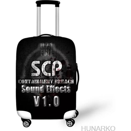 18-32 '' SCP Secure Contain Protect Elastic Thicken Luggage Suitcase Protective Cover Protect Dust Bag Case Travel Cover