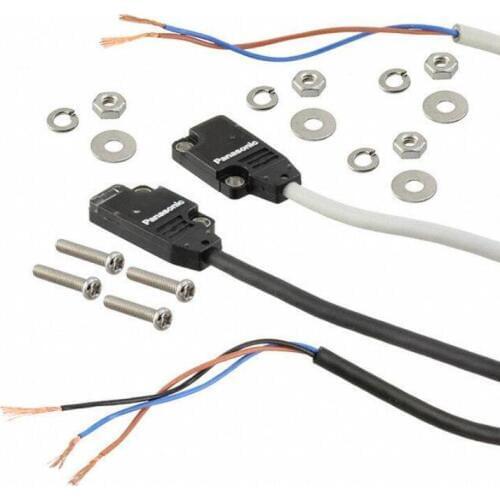 EX-13SB = EX-13SP + EX-13SBD Sensor; Photo; Thru; Narrow Beam; Front; NPN; VR; D-ON; 500mm Range; 12-24VDC