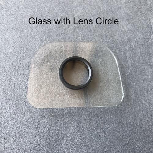 OwlCat CCTV Camera Lens Protection Glass 6inch Video Surveillance Camera Housing Clear Glass 97mm