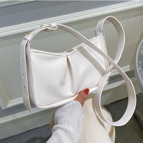 Small New High Quality PU Leather Designer Handbag for Women 2021 Lady Travel Luxury Brand Shoulder Crossbody Bag Phone Purses