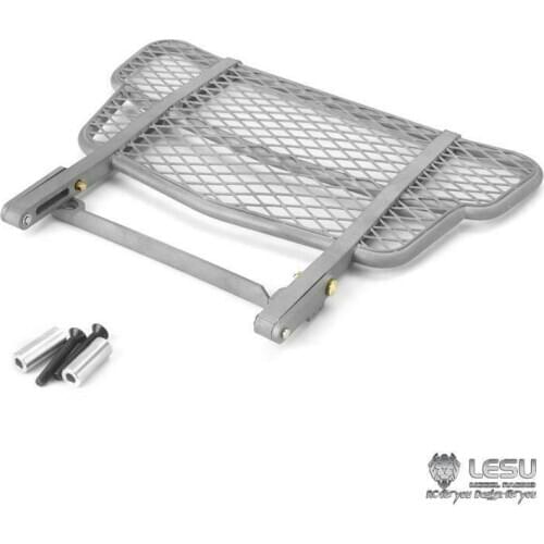 Metal Front Bumper LESU for 1/14 RC TAMIYA Actros Benz 1851 Highline 3363 Tractor Truck DIY Model Car