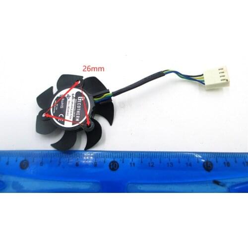 NEW FAN FOR DC5010MB1 47MM 26X26X26MM 27MM 12V Graphics card cooling fan