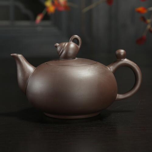 Premium 200ml Purple Clay teapot Arts,Handmade Yixing Zisha Boccaro Kongfu Pottery Filter Infuser teaset Collection gifts