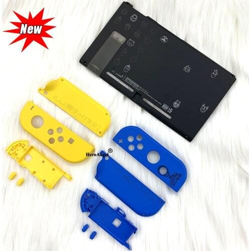 For Nintend Switch Animal Crossing Console Replacement Housing Shell Cover for Nitendo Switch Back Faceplate Case Accessories