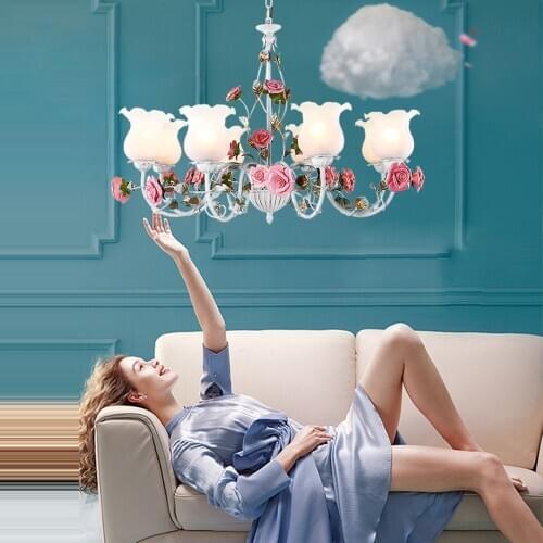 Led e27 Postmodern Art Deco Flower LED Lamp LED Light.Pendant Lights.Pendant Lamp.Pendant light For Dinning Room