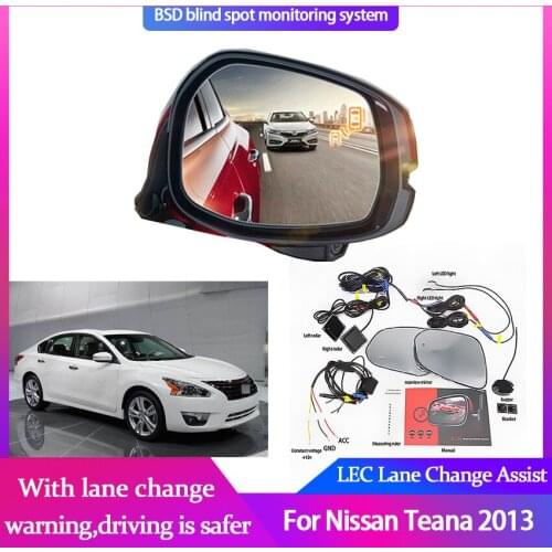 High Quality Blind Spot Monitoring for Nissan Teana 2013 BSD BSA BSM Assist Driving Parallel Safety Lane Change Assist