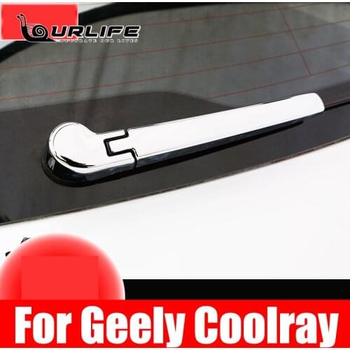 ABS Chrome Rear Wiper Cover Rear Window Wiper Cover Exterior Modification For Geely Coolray SX11 2021 2020 2019 2018 Accessories